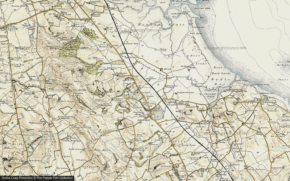 Old Map of Middleton, 1901-1903 in 1901-1903