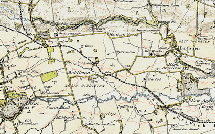 Old map of Middleton in 1901-1903