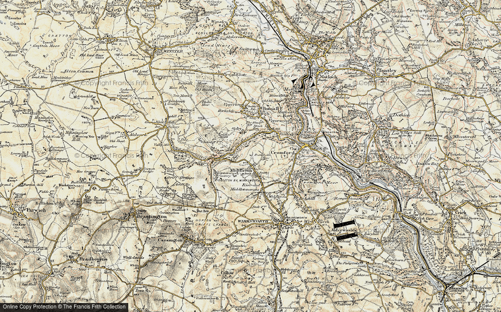 Old Map of Middleton, 1902-1903 in 1902-1903