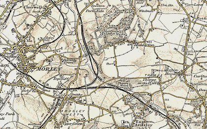 Old map of Middleton in 1903