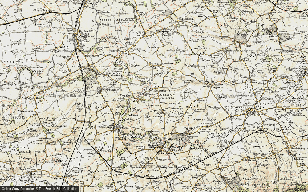Old Map of Middleton-on-Leven, 1903-1904 in 1903-1904