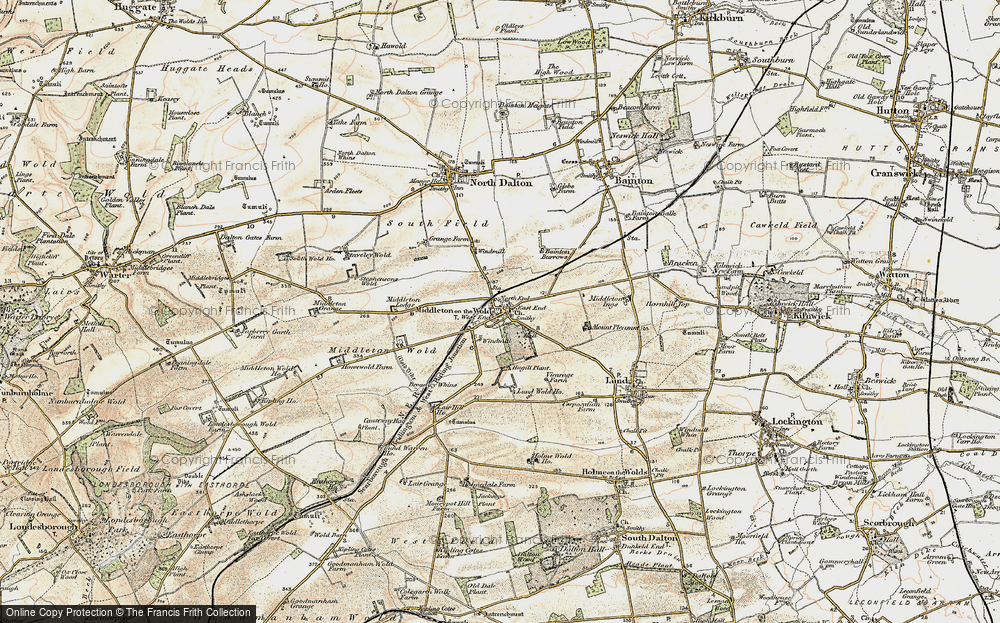 Middleton-on-the-Wolds, 1903