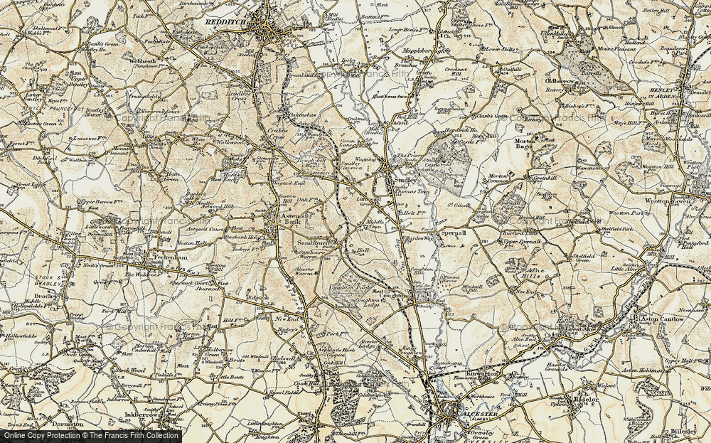 Old Map of Middletown, 1899-1902 in 1899-1902