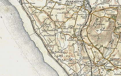 Old map of Black Ling in 1903-1904