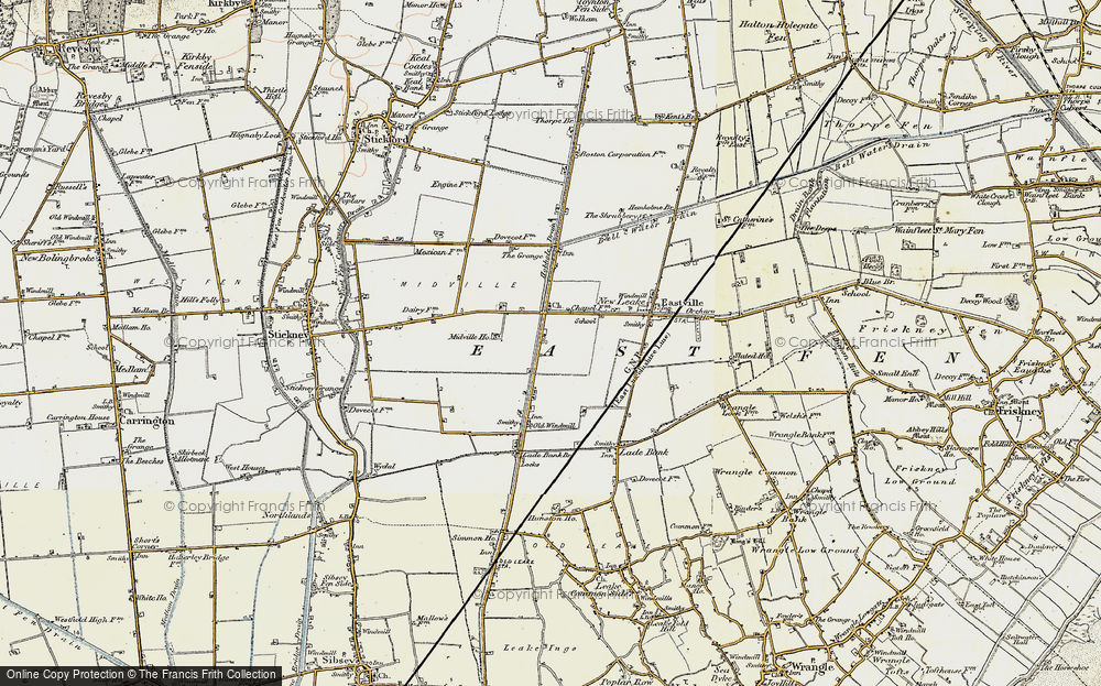 Old Map of Midville, 1901-1903 in 1901-1903