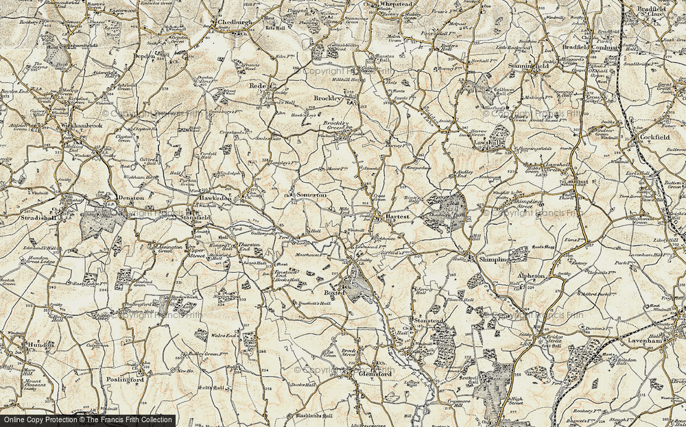 Old Map of Mile End, 1899-1901 in 1899-1901