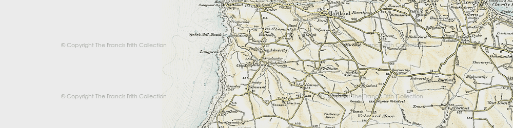 Old map of Kernstone Fm in 1900