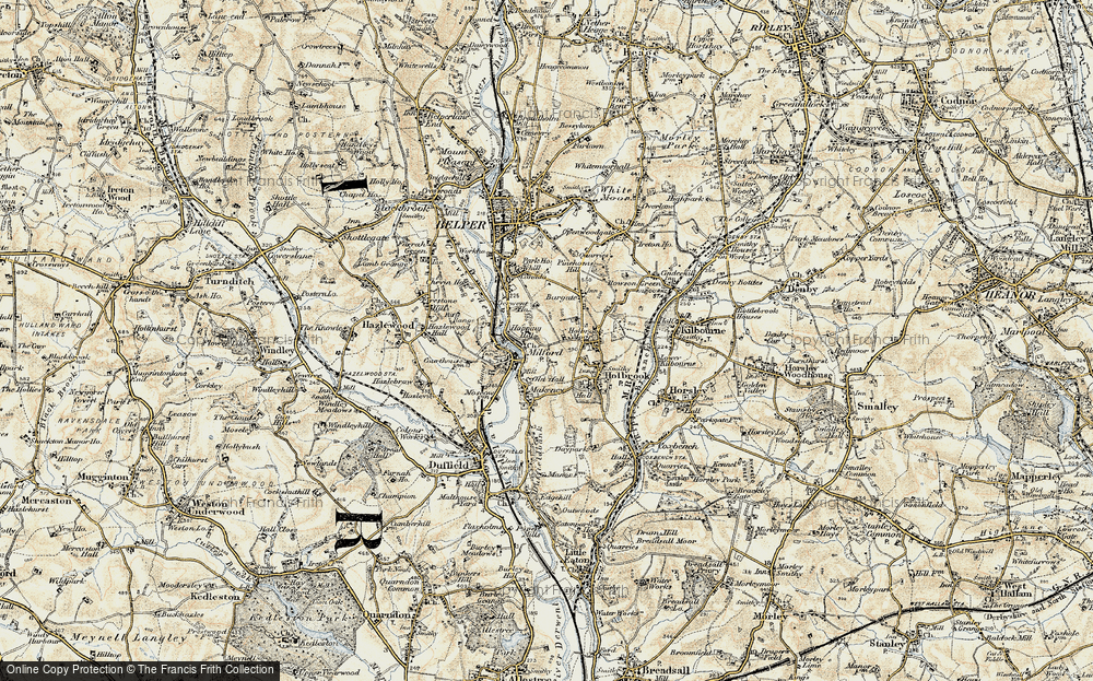 Old Map of Milford, 1902-1903 in 1902-1903