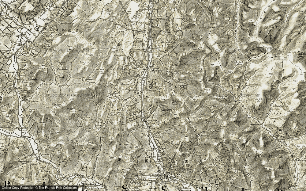 Old Map of Milkieston, 1903-1904 in 1903-1904