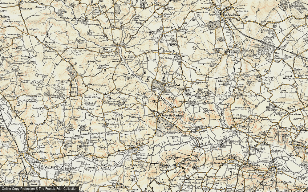 Old Map of Mill Street, 1898-1901 in 1898-1901