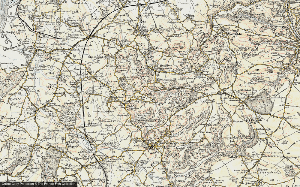 Old Map of Millend, 1898-1900 in 1898-1900