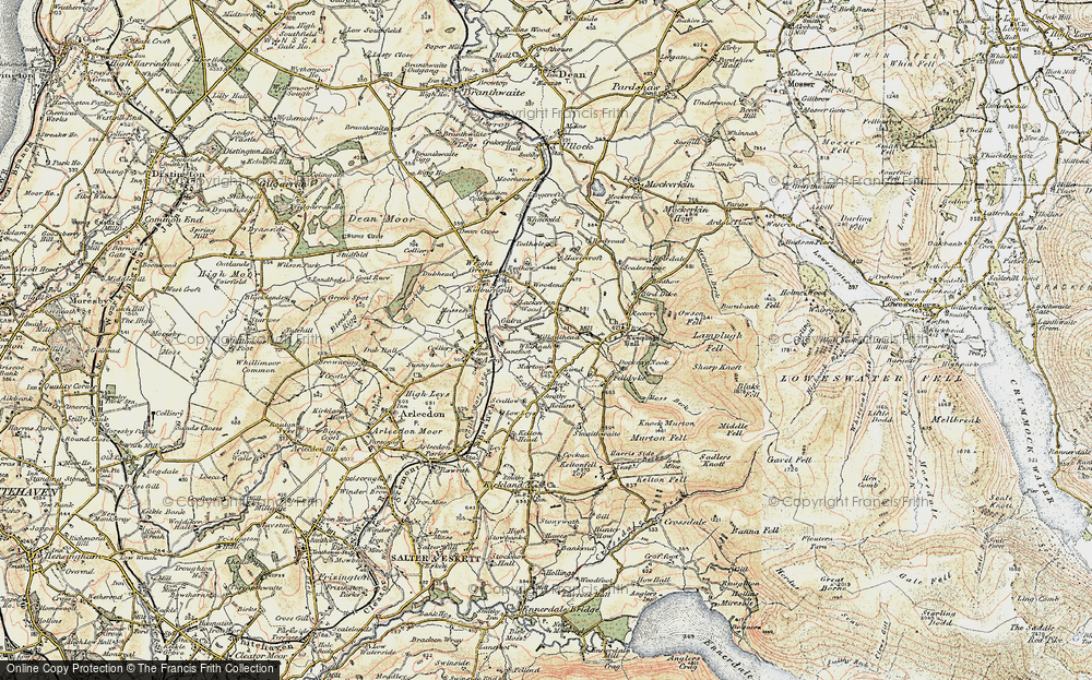 Old Map of Millgillhead, 1901-1904 in 1901-1904
