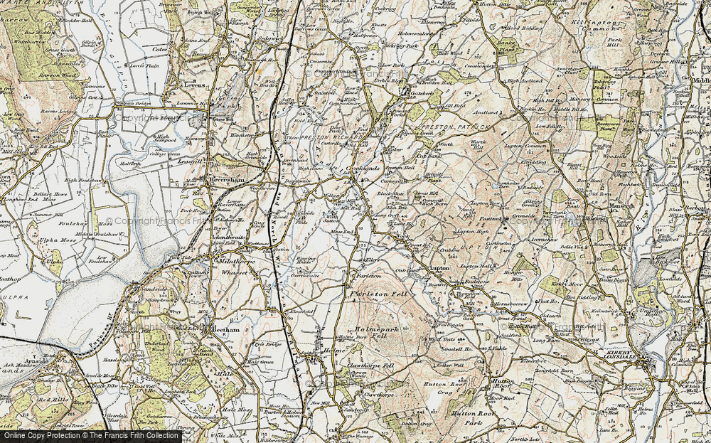 Old Map of Millness, 1903-1904 in 1903-1904