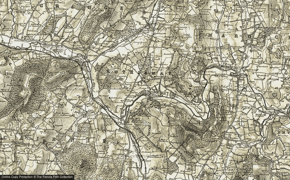 Milltown of Rothiemay, 1910