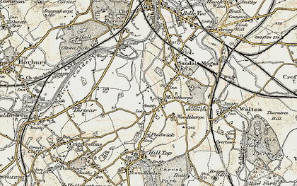 Old map of Milnthorpe in 1903