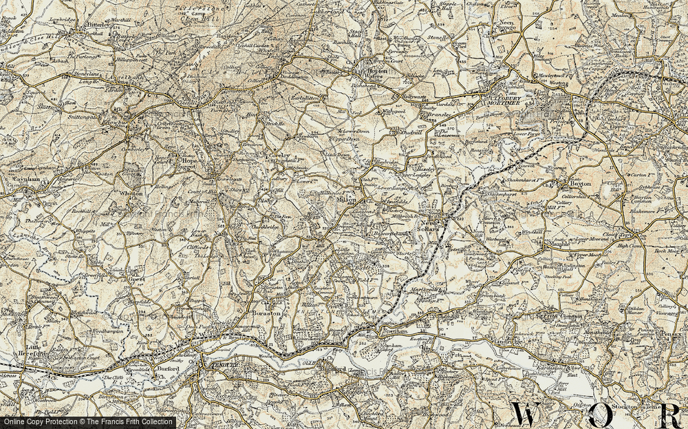 Old Map of Milson, 1901-1902 in 1901-1902