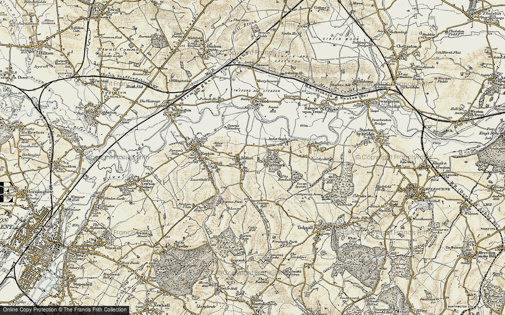 Old Map of Milton, 1902-1903 in 1902-1903