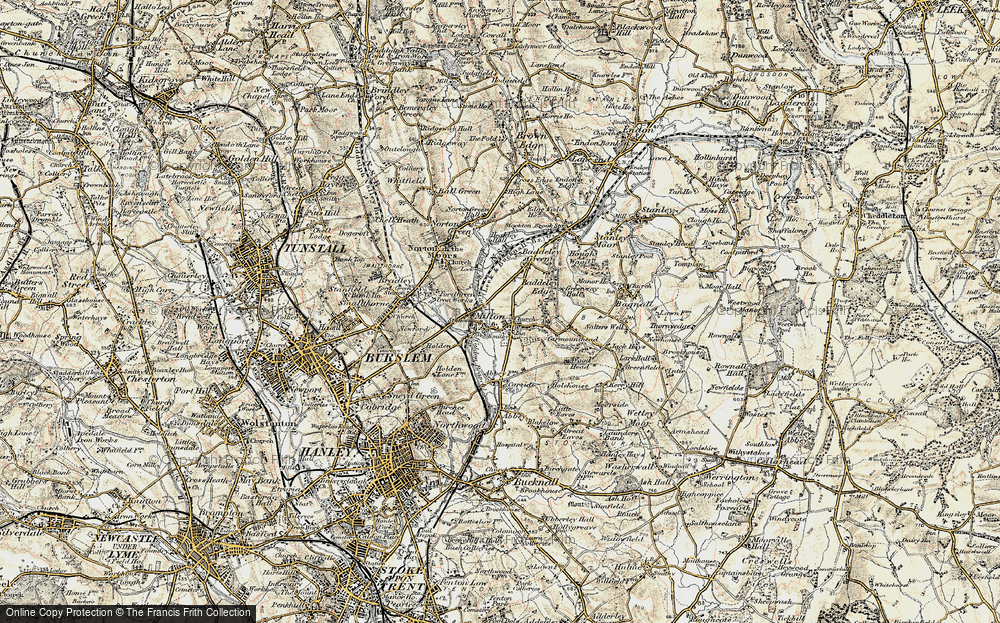 Old Map of Milton, 1902 in 1902