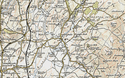 Old map of Milton in 1903-1904