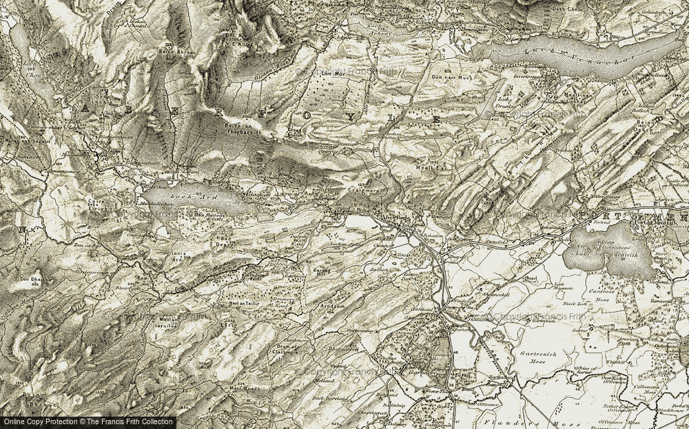 Old Map of Milton, 1905-1907 in 1905-1907