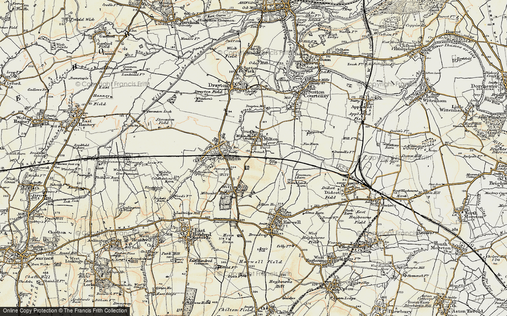 Old Map of Milton Heights, 1897-1899 in 1897-1899