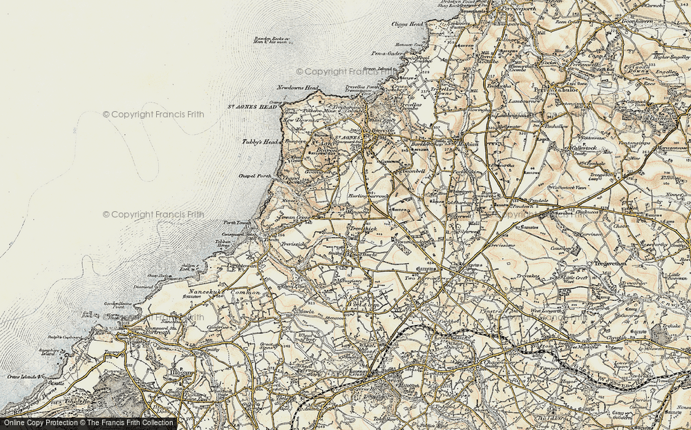 Old Map of Mingoose, 1900 in 1900