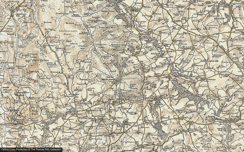 Old Map of Minions, 1900 in 1900