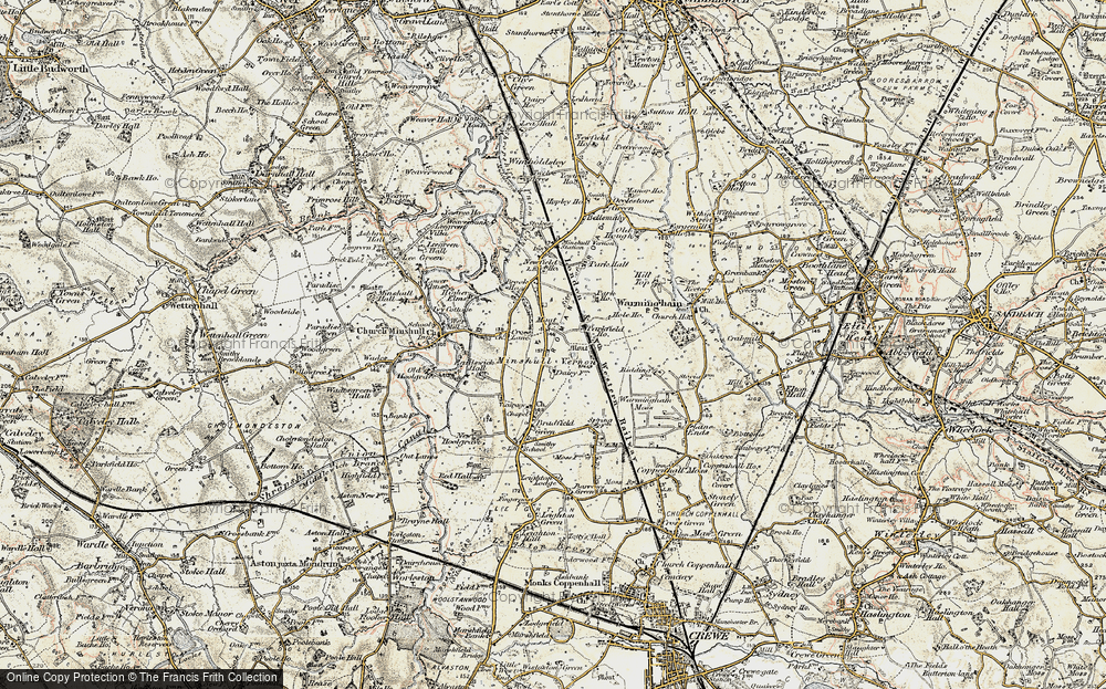 Minshull Vernon, 1902-1903