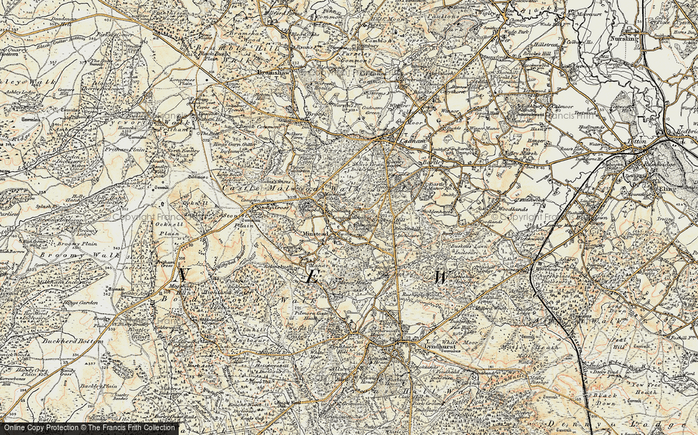 Minstead, 1897-1909