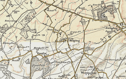 Old map of Minting in 1902-1903