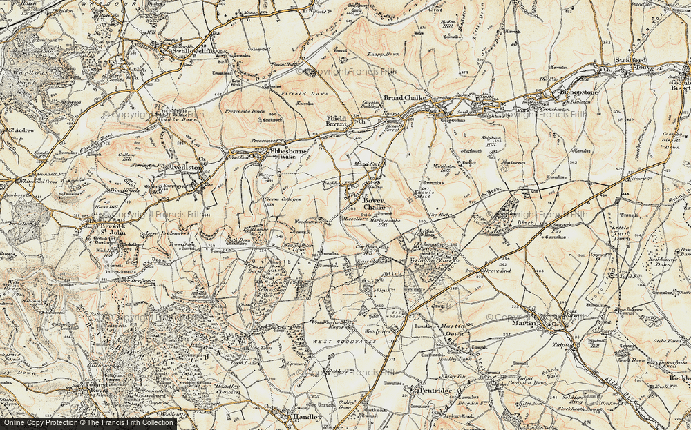 Old Map of Misselfore, 1897-1909 in 1897-1909