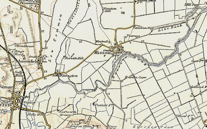 Old map of Misson in 1903