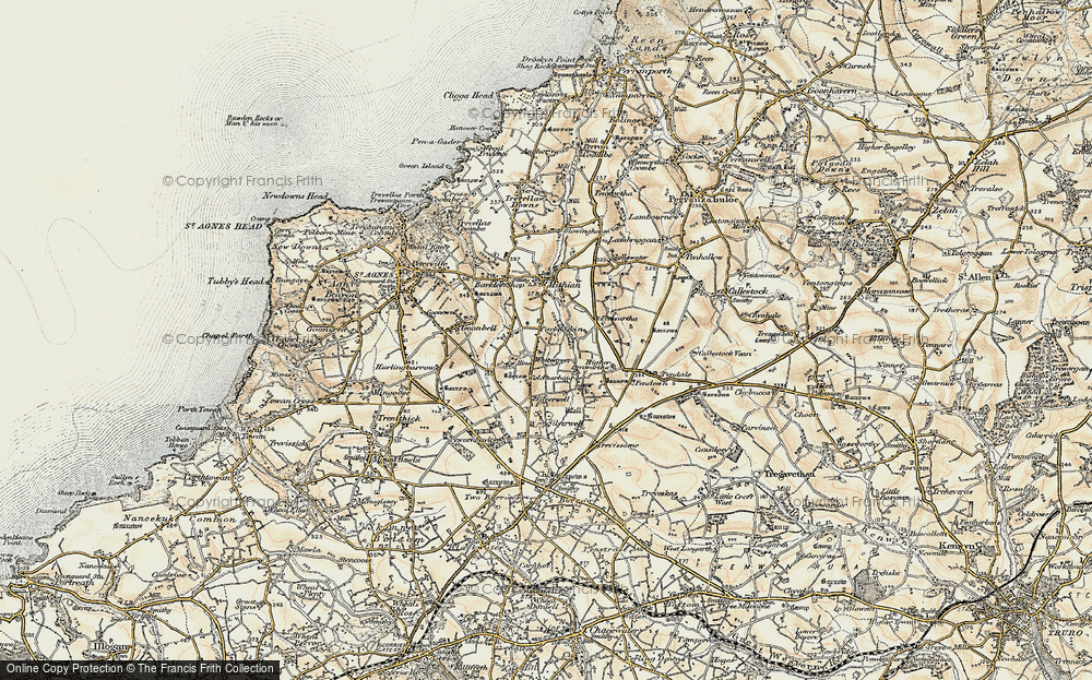 Mithian Downs, 1900