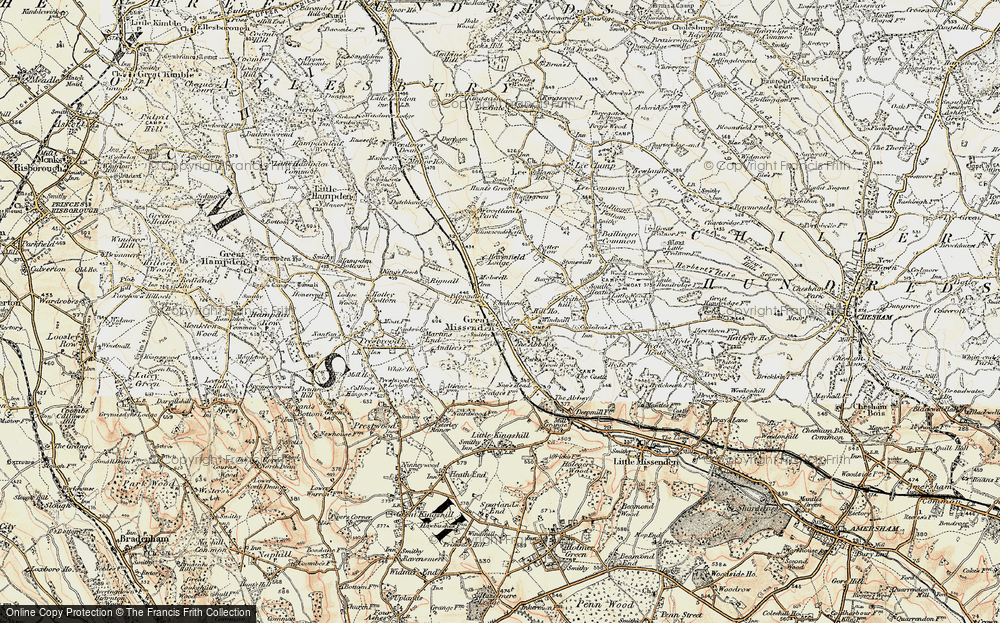 Old Map of Mobwell, 1897-1898 in 1897-1898