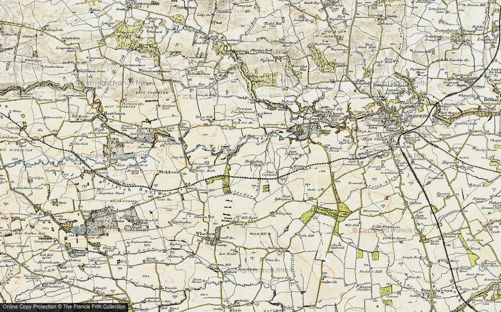 Molesden, 1901-1903
