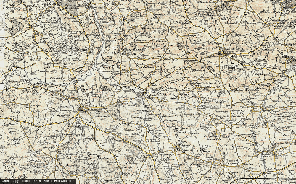 Monkokehampton, 1899-1900
