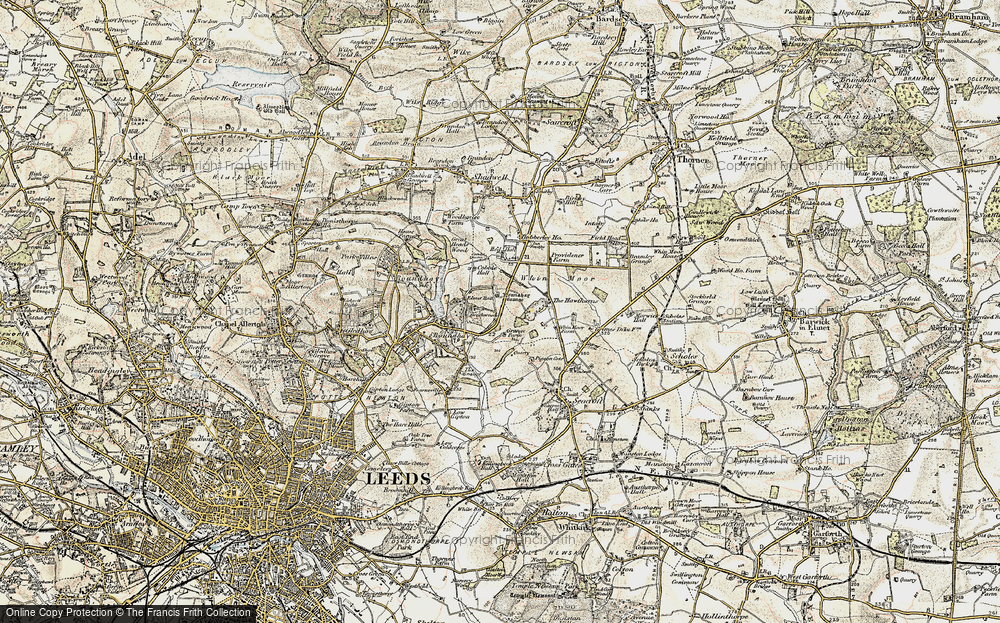 Old Map of Monkswood, 1903-1904 in 1903-1904
