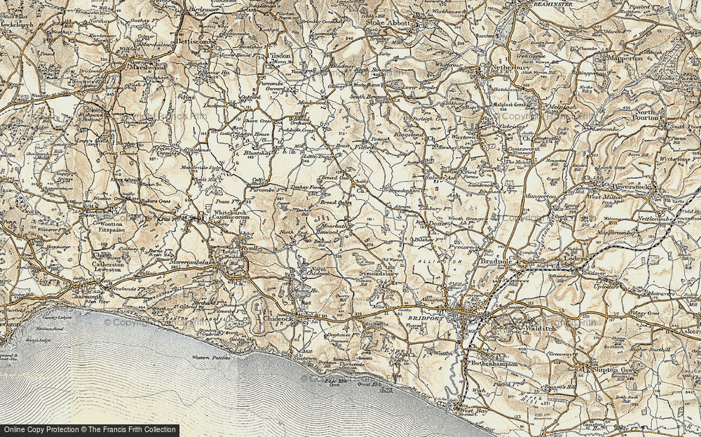 Old Map of Moorbath, 1898-1899 in 1898-1899