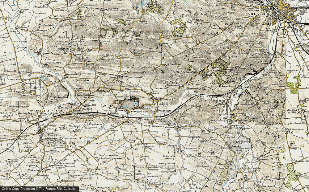 Old Map of Moorend, 1901-1904 in 1901-1904
