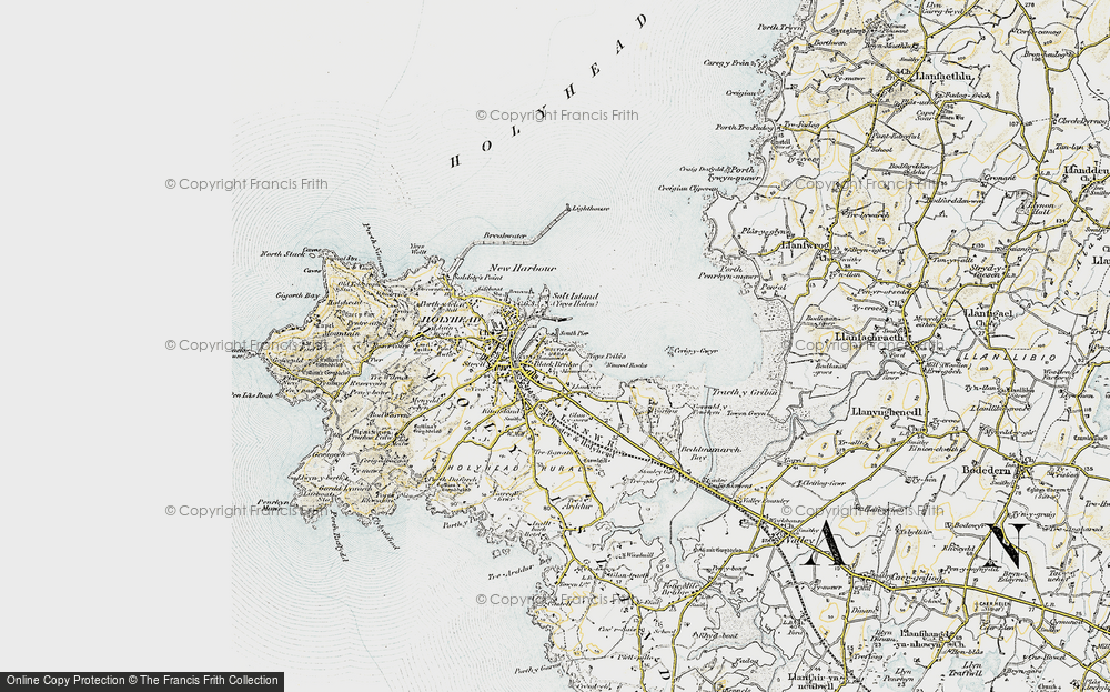 Old Map of Môrawelon, 1903-1910 in 1903-1910