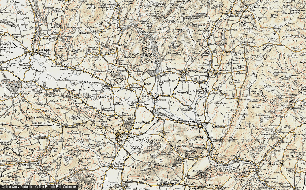Old Map of More, 1902-1903 in 1902-1903