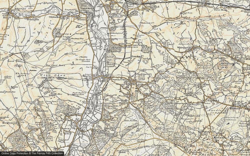 Old Map of Morgan's Vale, 1897-1909 in 1897-1909