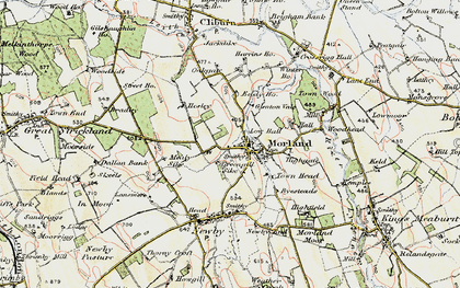 Old map of Akeygate in 1901-1904