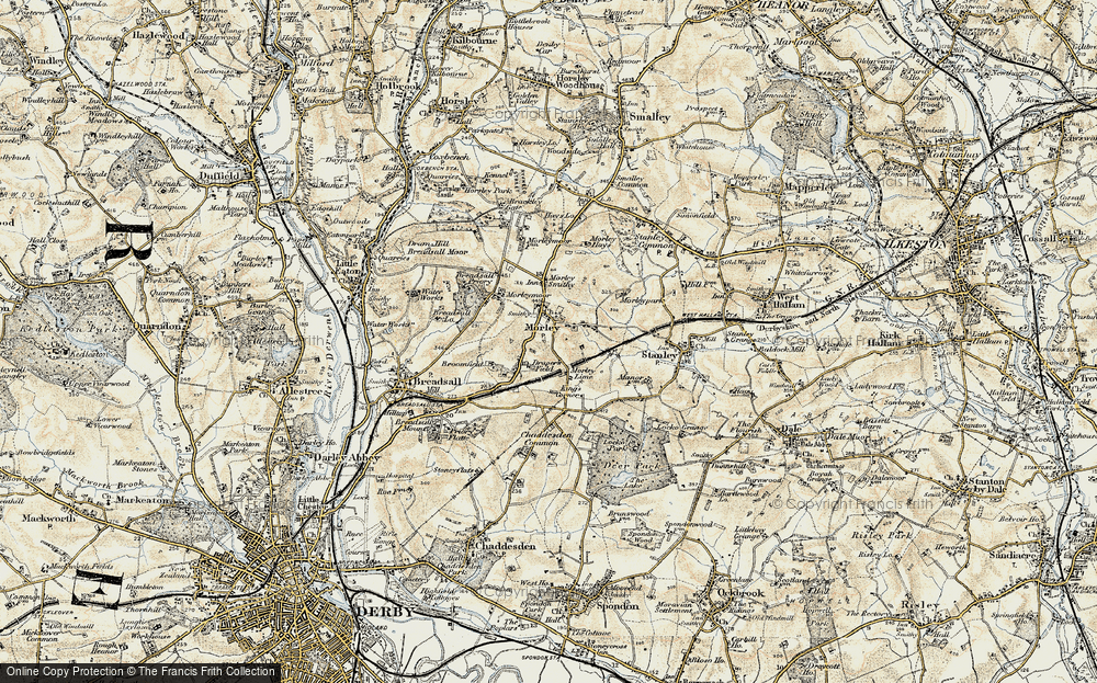 Old Map of Morley, 1902-1903 in 1902-1903