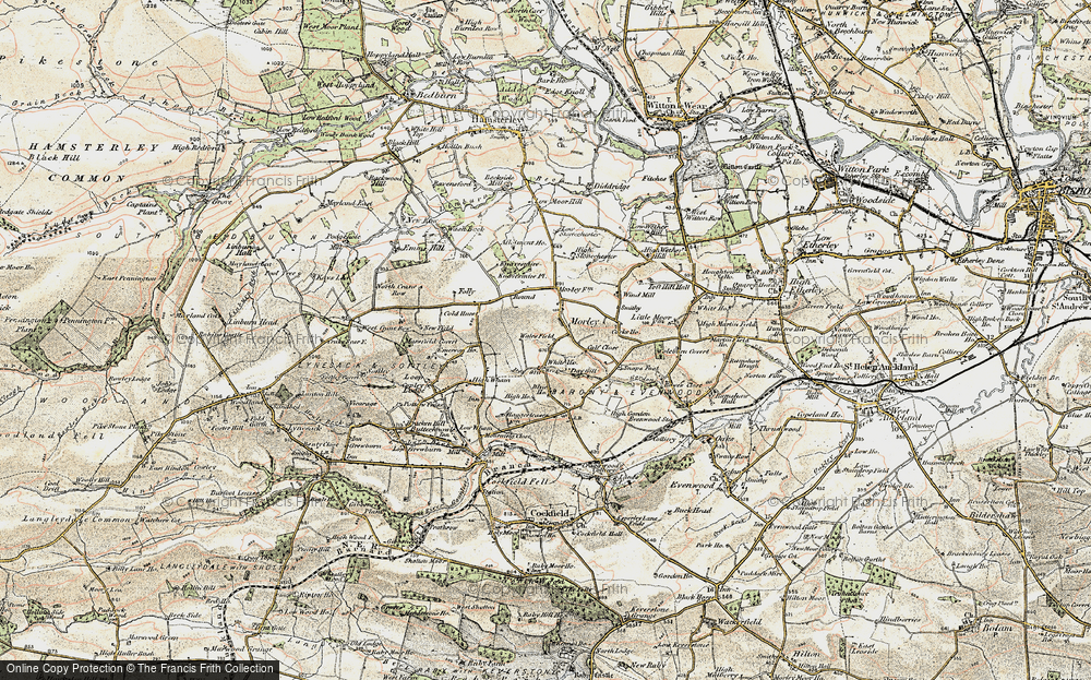 Old Map of Morley, 1903-1904 in 1903-1904