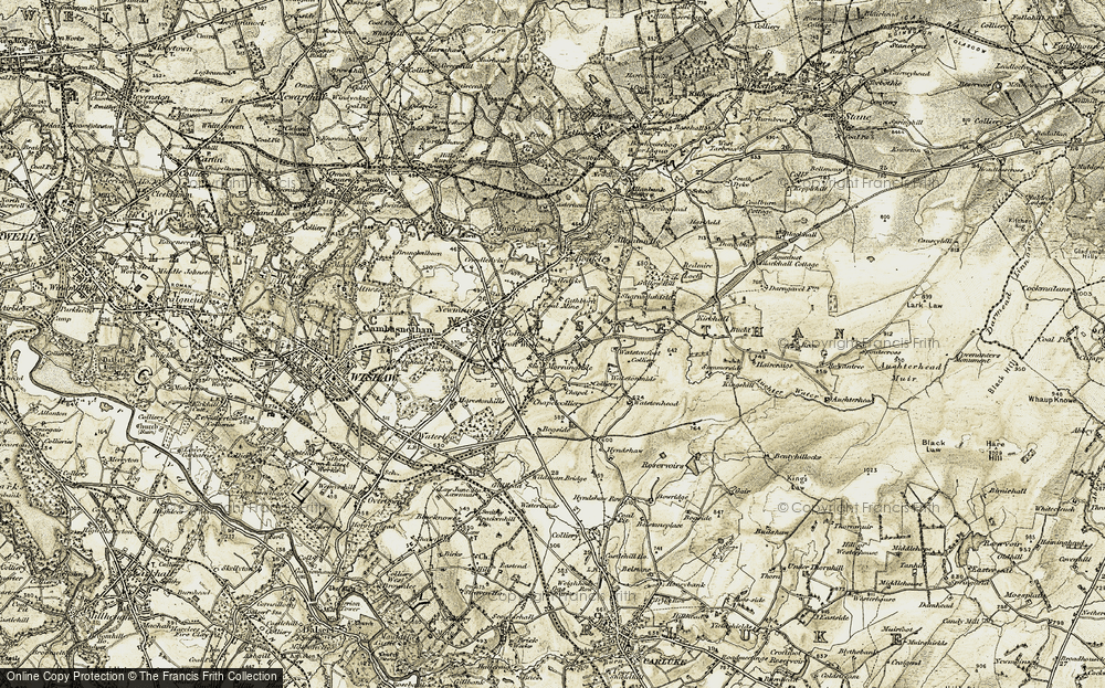 Old Map of Morningside, 1904-1905 in 1904-1905