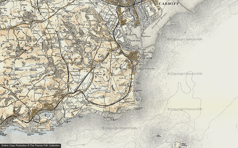 Old Map of Morristown, 1899-1900 in 1899-1900