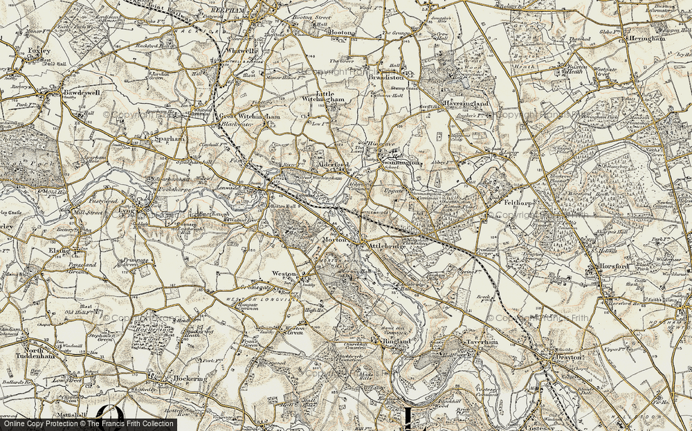 Old Map of Morton, 1901-1902 in 1901-1902