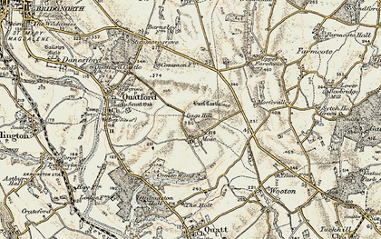 Old map of Mose in 1902