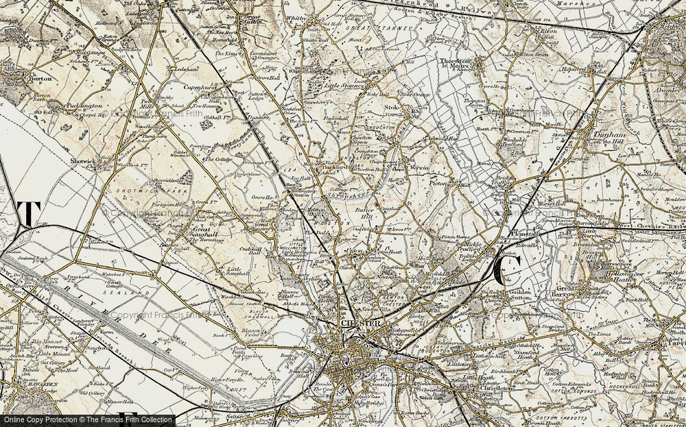 Old Map of Moston, 1902-1903 in 1902-1903